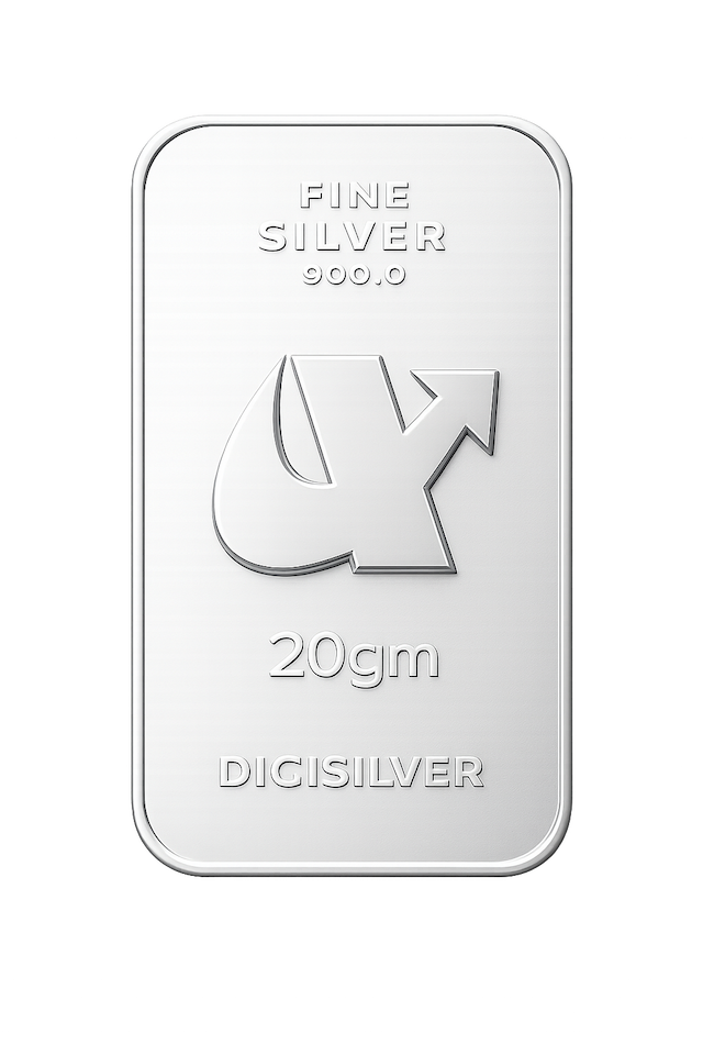 20 Gram Silver Mint Bar 24k (99.9%)